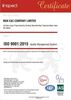 ISO 9001 (Quality Management System)