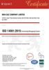 ISO 14001 (Environmental Management System Certificate)